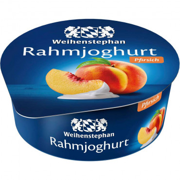 Rahmjoghurt, Pfirsich