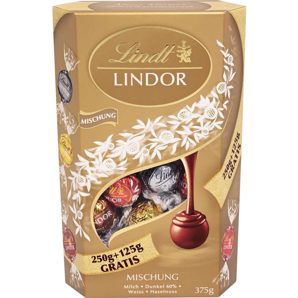 Schoko Kugeln Lindor Mischung Von Lindt ⮞ Ansehen Globus