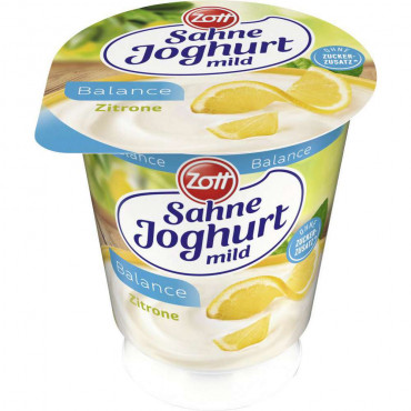 Sahnejoghurt, Balance, Zitrone