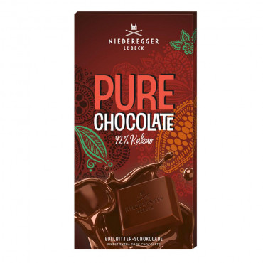 Tafelschokolade Pure Chocolate, 72% Kakao