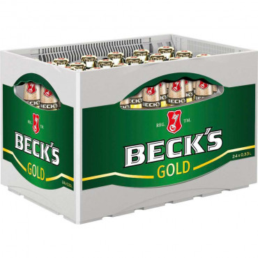 Gold Bier, 4,9% (24x 0,330 Liter)