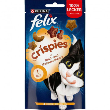 Katzen-Snack Crispies, Rind/Huhn