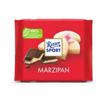 Tafelschokolade, Marzipan